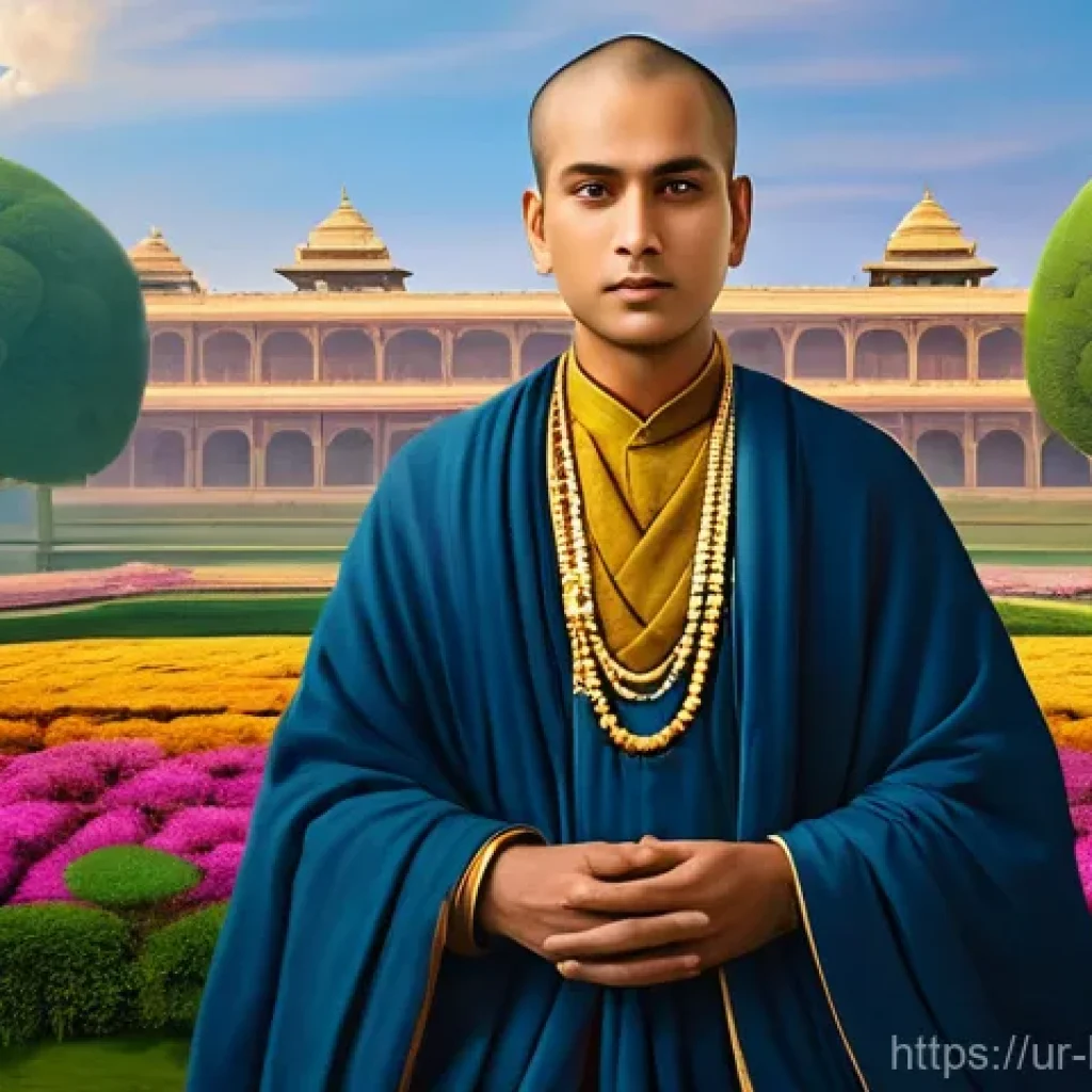 불교의 다양한 스승들 - **Prompt: The Prince's Awakening and Renunciation**
"A photorealistic image depicting Prince Sid...