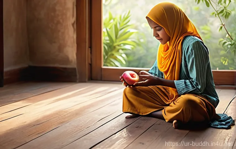 불교에서의 지혜와 사랑 - **Prompt 2: Empathetic Connection Over Chai**
"Two women of different generations, appearing to ... 불교에서의 지혜와 사랑 - **Prompt 2: Empathetic Connection Over Chai**
"Two women of different generations, appearing to ...